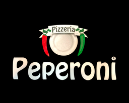 Pizzeria Peperoni logo.